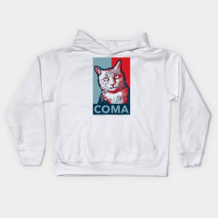 COMA CAT Kids Hoodie